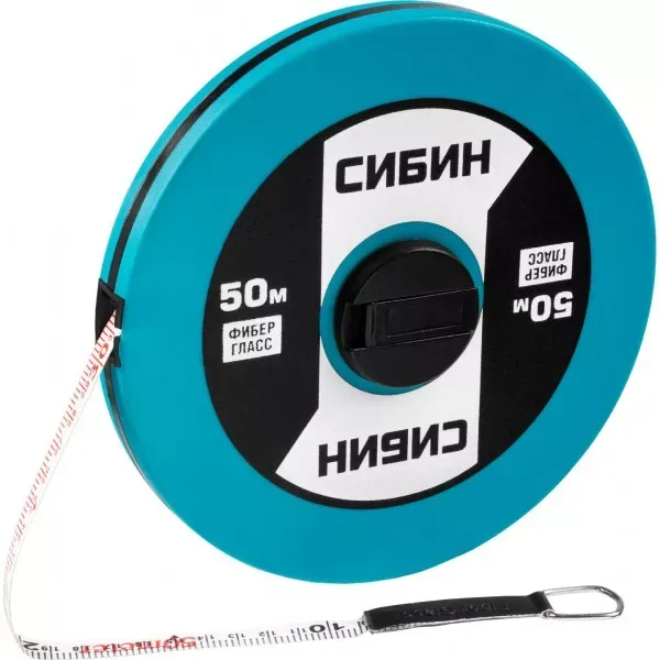 Мерная лента СИБИН фиберглассовая, 50м 34154-50 купить в Муравленко
