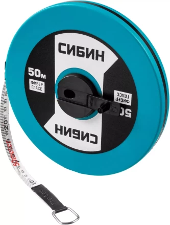 Мерная лента СИБИН фиберглассовая, 50м 34154-50 купить в Муравленко