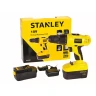 Дрель аккумуляторная Stanley STDC18HBK в кейсе купить в Муравленко