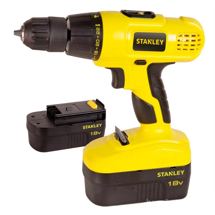 Дрель аккумуляторная Stanley STDC18HBK в кейсе купить в Муравленко