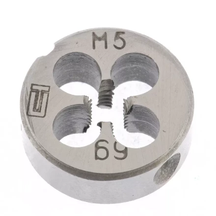 Плашка М5 х 0,5 мм СИБРТЕХ 77010 купить в Муравленко