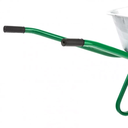 Тачка садово-строительная двухколесная усиленная грузоподьемность 320 кг обьем 100 л Palisad 68937 купить в Муравленко