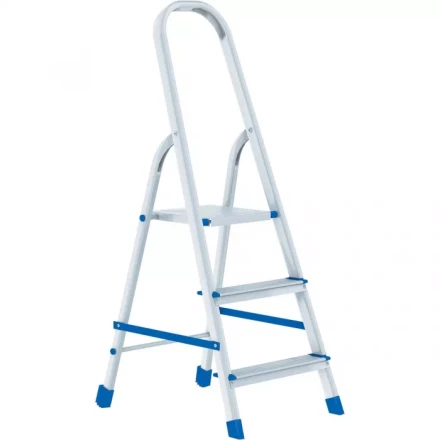 Стремянка 3 ступени алюминиевая СИБРТЕХ 97713 купить в Муравленко