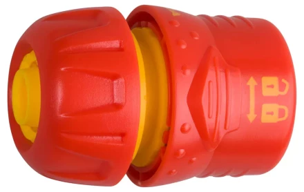 Соединитель GRINDA пластмассовый с запирающим механизмом, 1/2&quot; 8-426327 купить в Муравленко