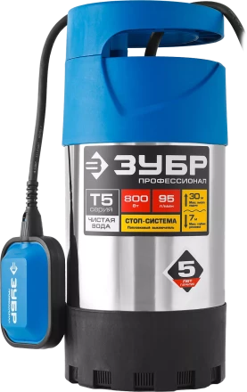 Насос дренажный с большим напором НПЧ-Т5-800-С серия ПРОФЕССИОНАЛ купить в Муравленко