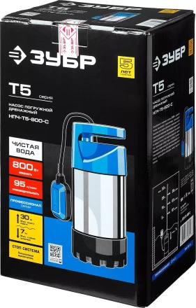 Насос дренажный с большим напором НПЧ-Т5-800-С серия ПРОФЕССИОНАЛ купить в Муравленко