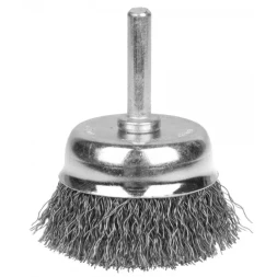 ЗУБР &quot;ЭКСПЕРТ&quot;. Щетка чашечная для дрели, витая стальная проволока 0,3мм, 75мм 35253-075_z01