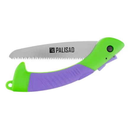 Пила садовая складная Palisad 604145, 150 мм рабочая часть, пластиковая обрезиненная рукоятка купить в Муравленко