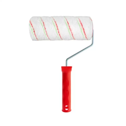 Валик &quot;Эмали&quot; , 180 мм, ворс 12 мм, D - 48 мм, D ручки - 6 мм, полиамид, полиакрил Сибртех 80196 купить в Муравленко