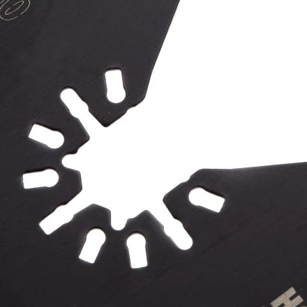 Насадка для МФИ отрезная полукруг Denzel 782301, HSS, по металлу и дереву, 80 мм х 1,2 мм, мелкий зуб купить в Муравленко