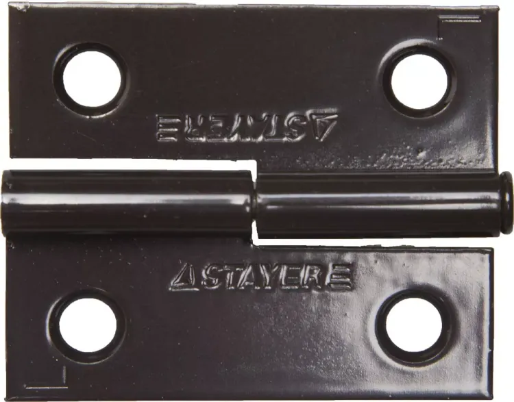 Петля дверная STAYER "MASTER" разъемная, цвет коричневый, левая, 50мм 37613-50-3L купить в Муравленко