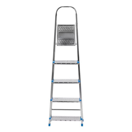 Стремянка Сибртех 97837, 5 ступеней, стальная, оцинкованная купить в Муравленко