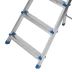 Стремянка Сибртех 97837, 5 ступеней, стальная, оцинкованная купить в Муравленко