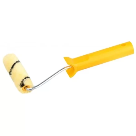 Мини-валик DUALON ПОЛИАКРИЛ малярный в сборе, ворс 7мм, бюгель 6мм, 15х110мм, STAYER Master 03-05812-11 купить в Муравленко