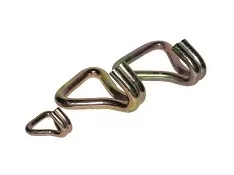 Крюки J-образные двойные для стяжных ремней р-н 5 тонн лента 50 мм сталь купить в Муравленко