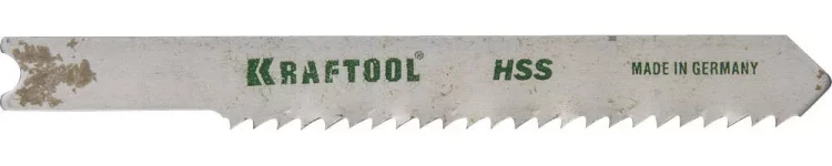 Полотна KRAFTOOL, U118B, для эл/лобзика, HSS, по металлу (1,5-5мм), US-хвост., шаг 2мм, 55мм, 2шт 159651-2 купить в Муравленко