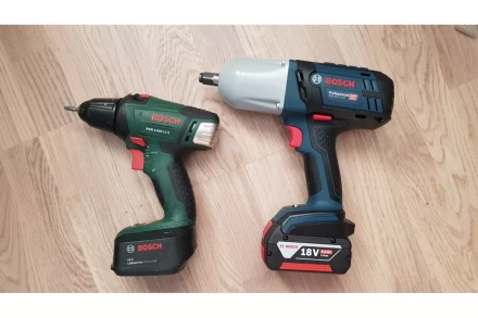 Bosch Аккумуляторный ударный гайковерт GDS 18 V-LI HT 06019B130A купить в Муравленко