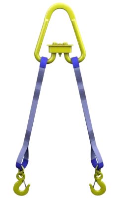 Строп текстильный двухветвевой 2СТ 1.25 т L=4.5 м SF6 30 мм Звено РТ-3 купить в Муравленко