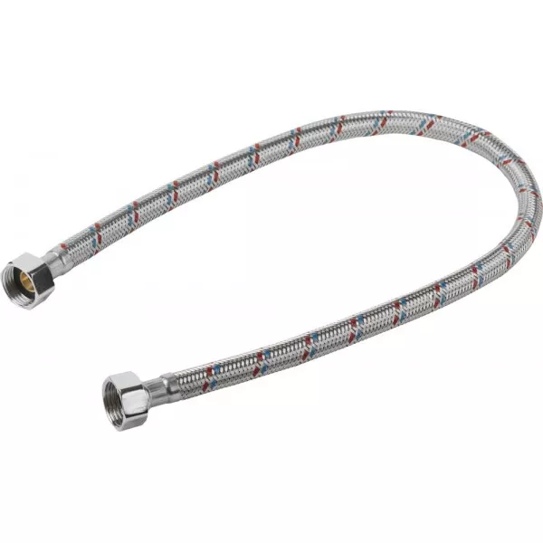 Подводка гибкая STAYER для воды, оплетка из нержавеющей стали, г/г 1/2" - 0,6м 51015-G/G-060 купить в Муравленко