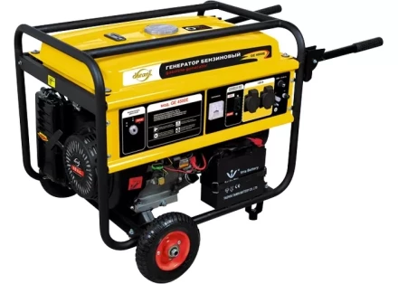 Генератор бензиновый DENZEL GE 4500Е электростартер 94683 купить в Муравленко