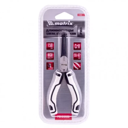 Длинногубцы Mini удлиненные 150 мм авторазжим Pro Matrix 17834 купить в Муравленко