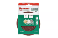 Круг шлиф. самосцепляющийся HAMMER 125мм P60 8отв.