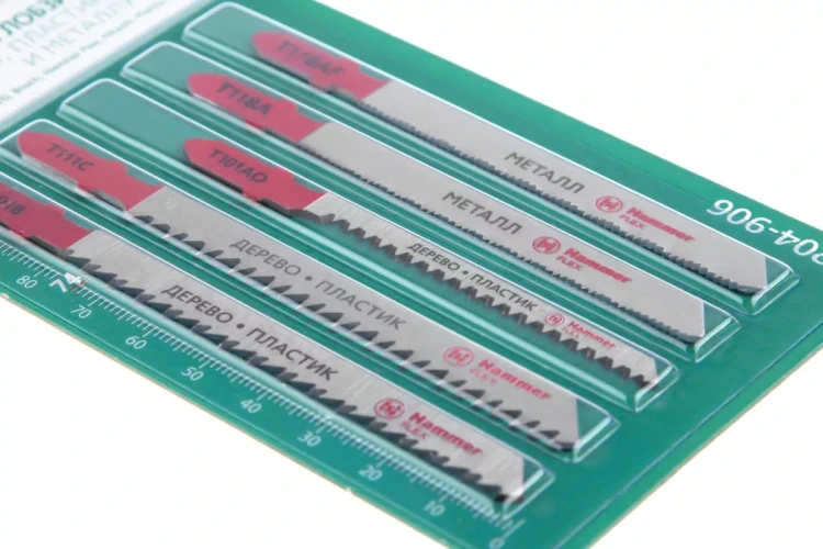 Пилки для лобзика HAMMER JG WD-PL-MT set No6 (5pcs) купить в Муравленко