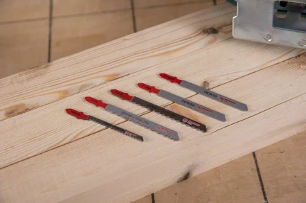 Пилки для лобзика HAMMER JG WD-PL-MT set No6 (5pcs) купить в Муравленко