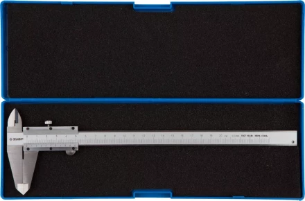 Штангенциркуль ЗУБР &quot;ЭКСПЕРТ&quot;, ШЦ-I-200-0,05,нониусный, сборный корпус, нержавеющая сталь, 200мм,шаг измерения 0,05мм 34512-200 купить в Муравленко