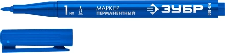 ЗУБР МП-100 синий, 1 мм перманентный маркер (06320-7) купить в Муравленко