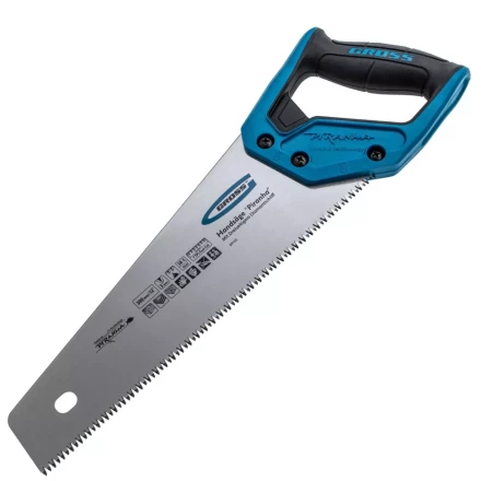 Ножовка по дереву &quot;PIRANHA&quot;, 300 мм, 7 TPI, 3D-зуб, двухкомпонентная рукоятка Gross 24122 купить в Муравленко