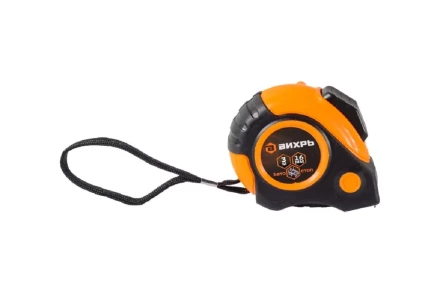 Рулетка Вихрь 3м х 16мм автостоп 73/11/1/7 купить в Муравленко