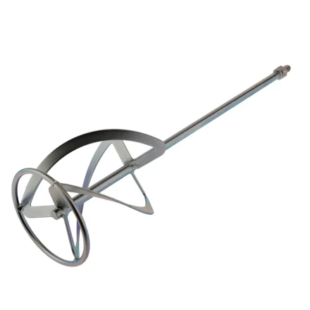 Насадка для миксера Сибртех, для тяжелых растворов, 140 х 590 мм, оцинкованная, хвостовик резьба М14, 848957 купить в Муравленко