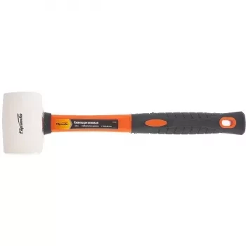 Киянка резиновая 225 г белая резина фибергласовая рукоятка SPARTA 11128 купить в Муравленко