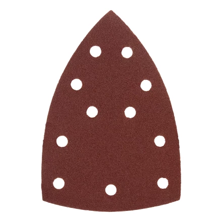 Треугольник абразивный на ворc. подложке под &quot;липучку&quot;, перф., P 120, 150х150х100 мм, 5 шт. Denzel 738627 купить в Муравленко