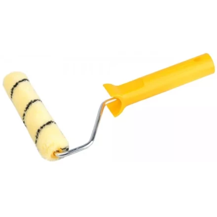 Мини-валик DUALON ПОЛИАКРИЛ малярный в сборе, ворс 7мм, бюгель 6мм, 15х160мм, STAYER Master 03-05812-16 купить в Муравленко