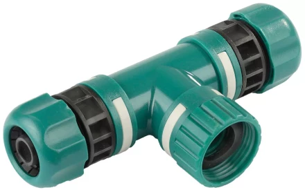 Тройник RACO &quot;Original&quot; Т-образный (резьба наружная 3/4&quot;-шланг 1/2&quot;-шланг 1/2&quot;) 4250-55287C купить в Муравленко