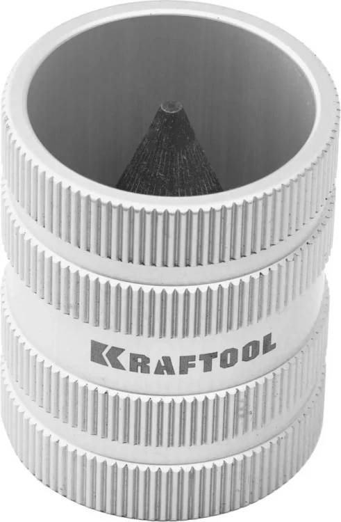 KRAFTOOL EXPERT. Фаскосниматель универсальный внутренний / внешний для труб из нерж. стали, меди, пластика. Металлический корпус. 23790-35 купить в Муравленко