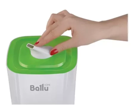 Увлажнитель ультразвуковой BALLU UHB-205 белый/зеленый купить в Муравленко