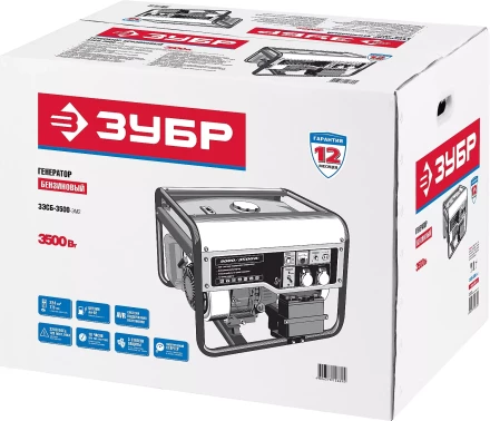 Генератор бензиновый ЗЭСБ-3500-ЭМ2 серия МАСТЕР купить в Муравленко