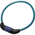 Замок ЗУБР &quot;ПРОФЕССИОНАЛ&quot;, тросовый, кодовый, с изменяемым кодом, длина троса - 650мм, d 10мм 37262-65_z01 купить в Муравленко