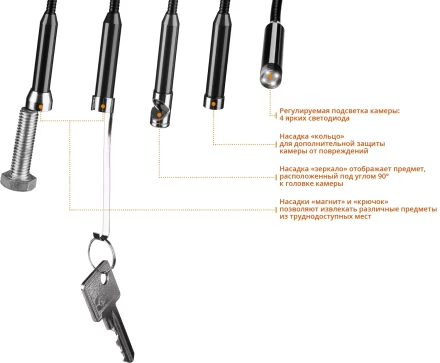 Видеоскоп ВC-100 серия ПРОФЕССИОНАЛ купить в Муравленко