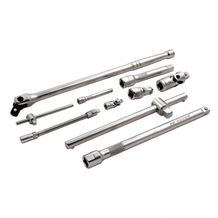 Набор инструментов 115 предметов, 120 зубьев, CrV, 1/4", 1/2" Gross 14152 купить в Муравленко