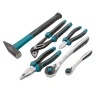 Набор инструментов 115 предметов, 120 зубьев, CrV, 1/4", 1/2" Gross 14152 купить в Муравленко