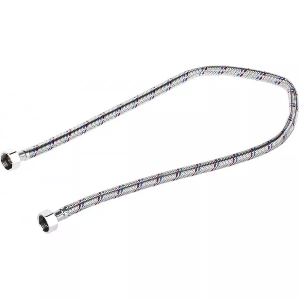 Подводка гибкая STAYER для воды, оплетка из нержавеющей стали, г/г 1/2" - 0,8м 51015-G/G-080 купить в Муравленко