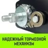 Лебедка ручная барабанная с тормозом HITCH HWB 800 800 кг лента 10 м (SZ073183) купить в Муравленко