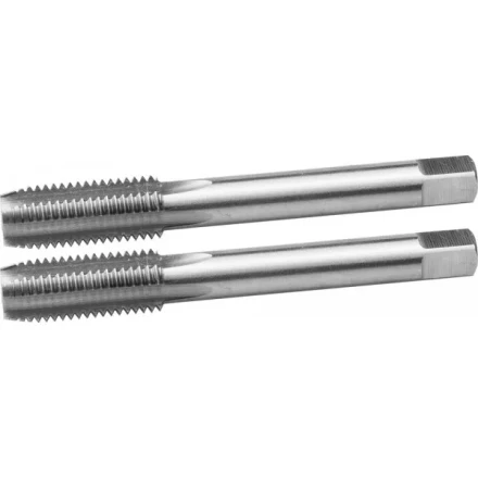 Метчики ЗУБР &quot;ЭКСПЕРТ&quot; машинно-ручные, комплектные для нарезания метрической резьбы в сквозных отверстиях, М14х2,0, 2шт 4-28007-14-2.0-H2 купить в Муравленко