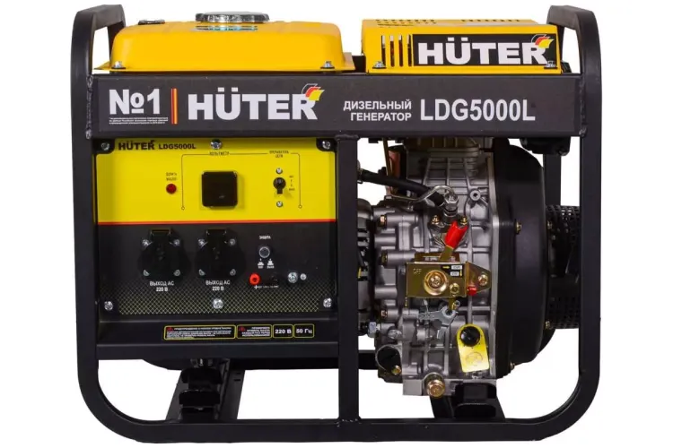 Электрогенератор дизельный LDG 5000L Huter 64/2/11 купить в Муравленко