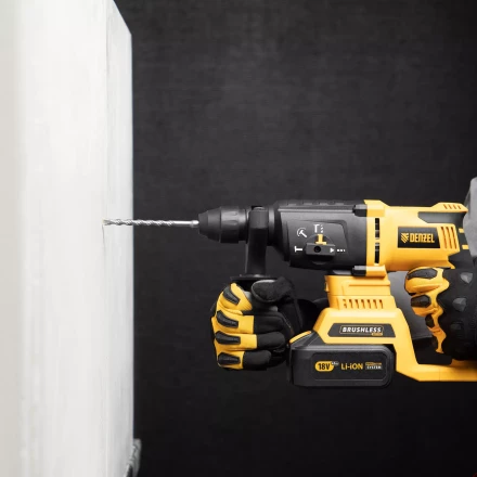 Бур по бетону Denzel, 8 x 160 мм, двойная спираль, три пылеотводящие кромки, 705012 купить в Муравленко