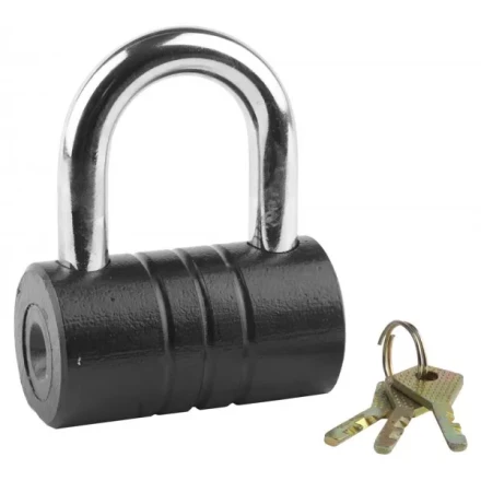 Замок ЗУБР &quot;МАСТЕР&quot; навесной, повышенной защищенности, дисковый механизм секрета, ключ 7 &quot;пинов&quot;, 82 x 46 мм 3720-21_z01 купить в Муравленко